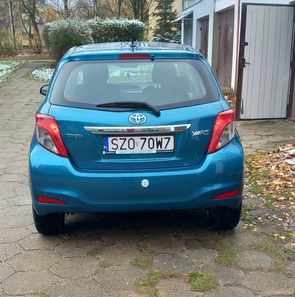 Toyota Yaris cena 22900 przebieg: 124900, rok produkcji 2011 z Żory małe 37